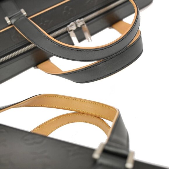 LOUIS VUITTON Malden Hand Tote Bag Monogram Mat Leather Black M55132 84KB365 - Picture 8 of 15